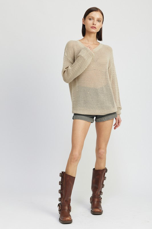 Crochet Weightless Sweater