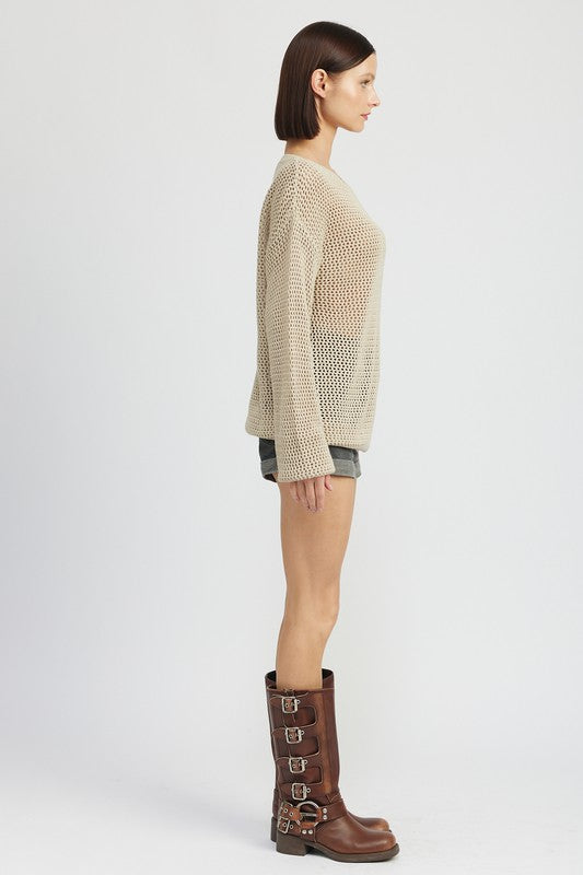 Crochet Weightless Sweater