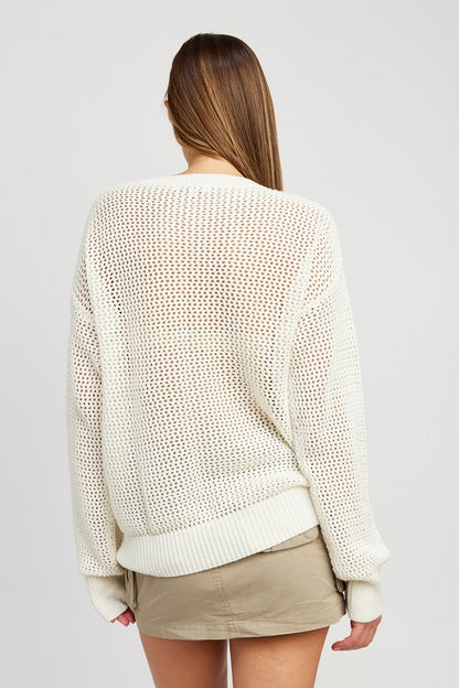 Crochet Weightless Sweater