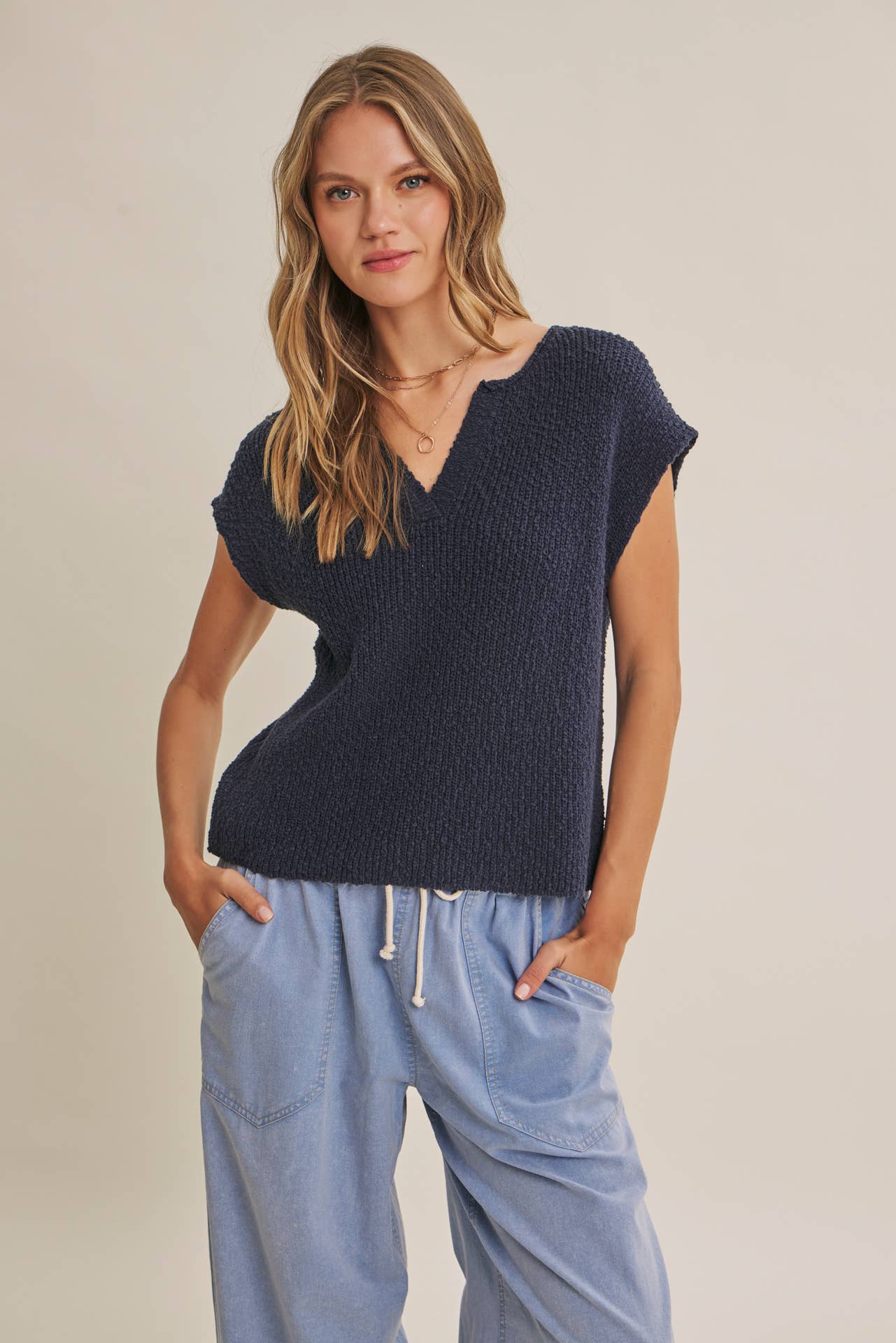 Breezy Cotton Sweater