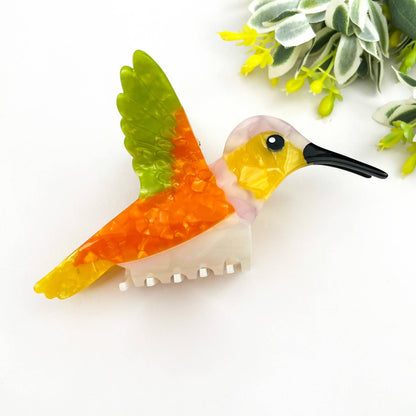 Hummingbird Hair Claw Clip