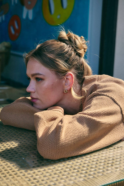 Cozy Waffle Cardigan