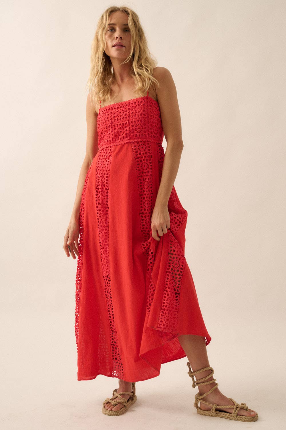 Meadowlight Paneled Maxi