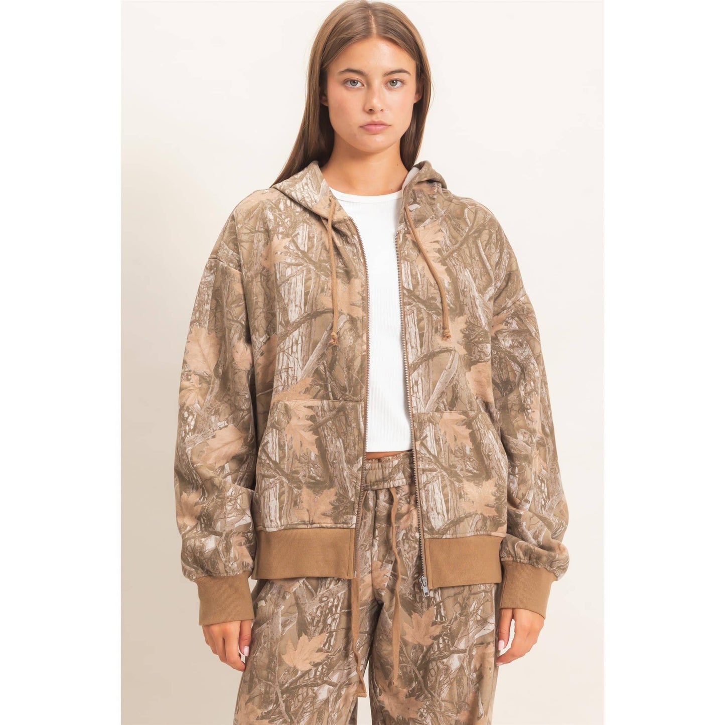 Relaxed Camo Hoodie