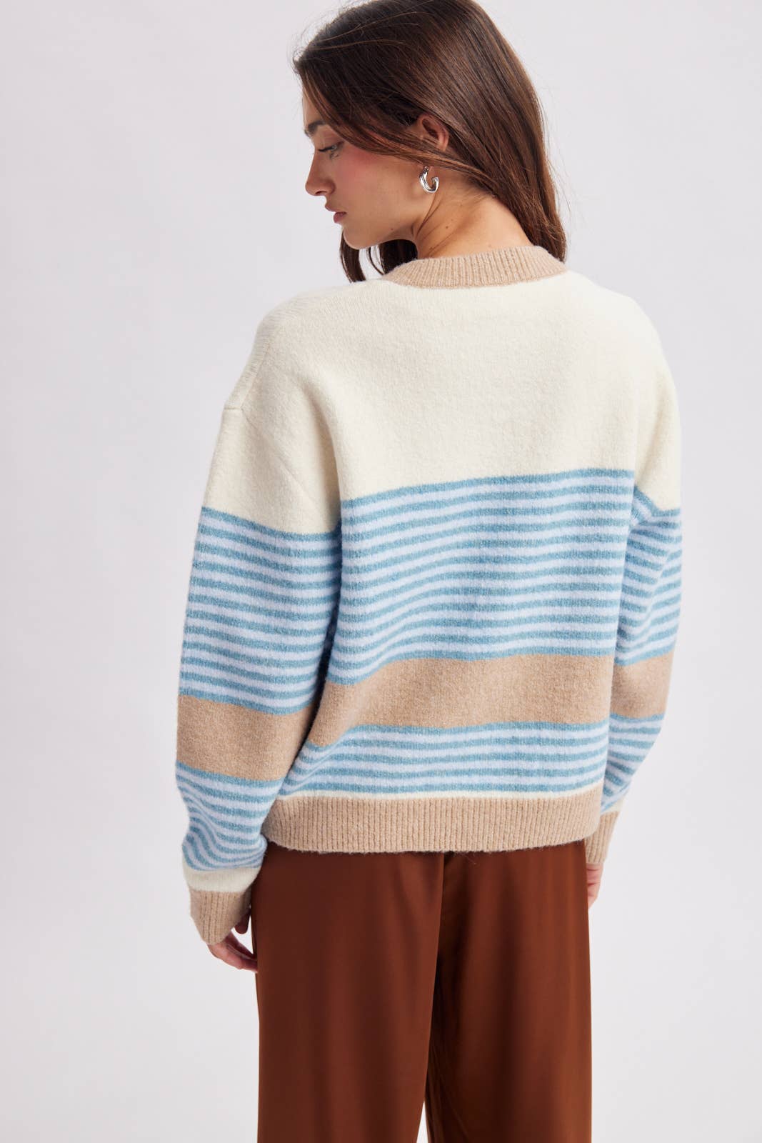 Coastal Colorblock Cardigan