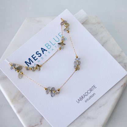 Nugget Gemstone Necklace