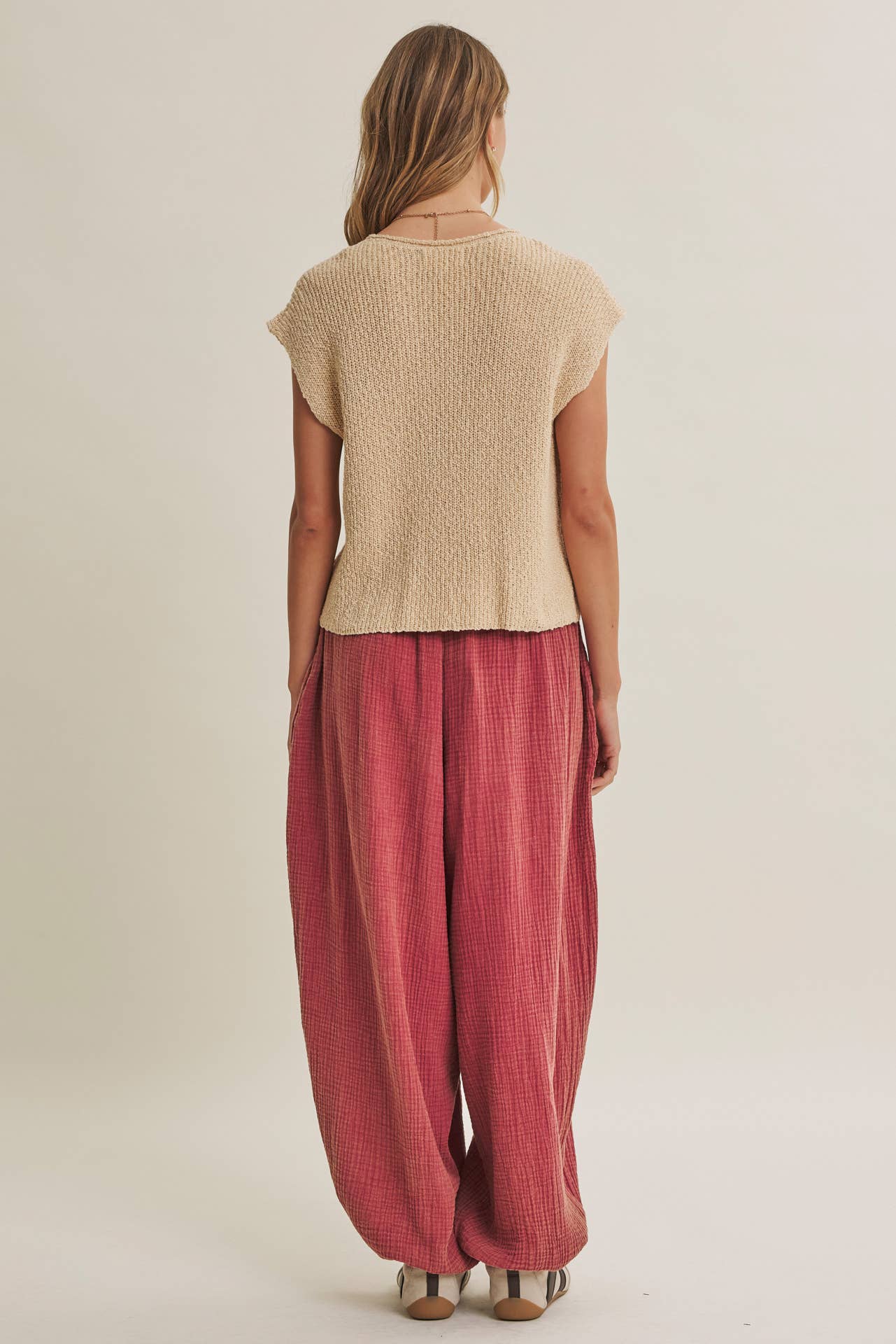Breezy Cotton Sweater
