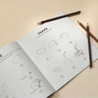 Mushrooms & Woodland Creatures: How to Draw Books for Kids