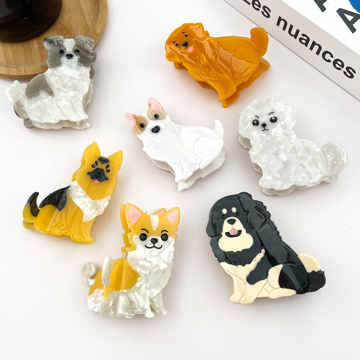 Cute Puppy Hair Clip