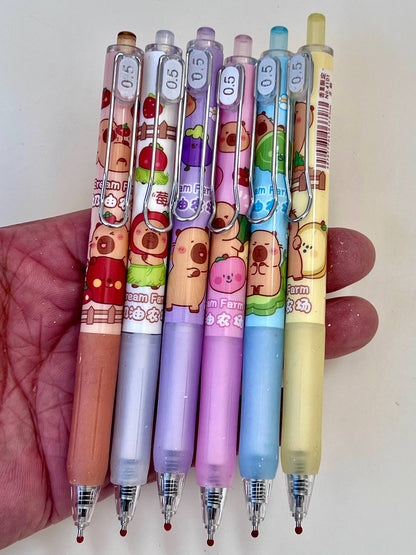Capybara Blind Box Gel Pen Vol.4