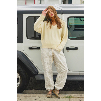 Relaxed Camo Joggers