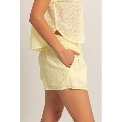 Meadow Eyelet Shorts