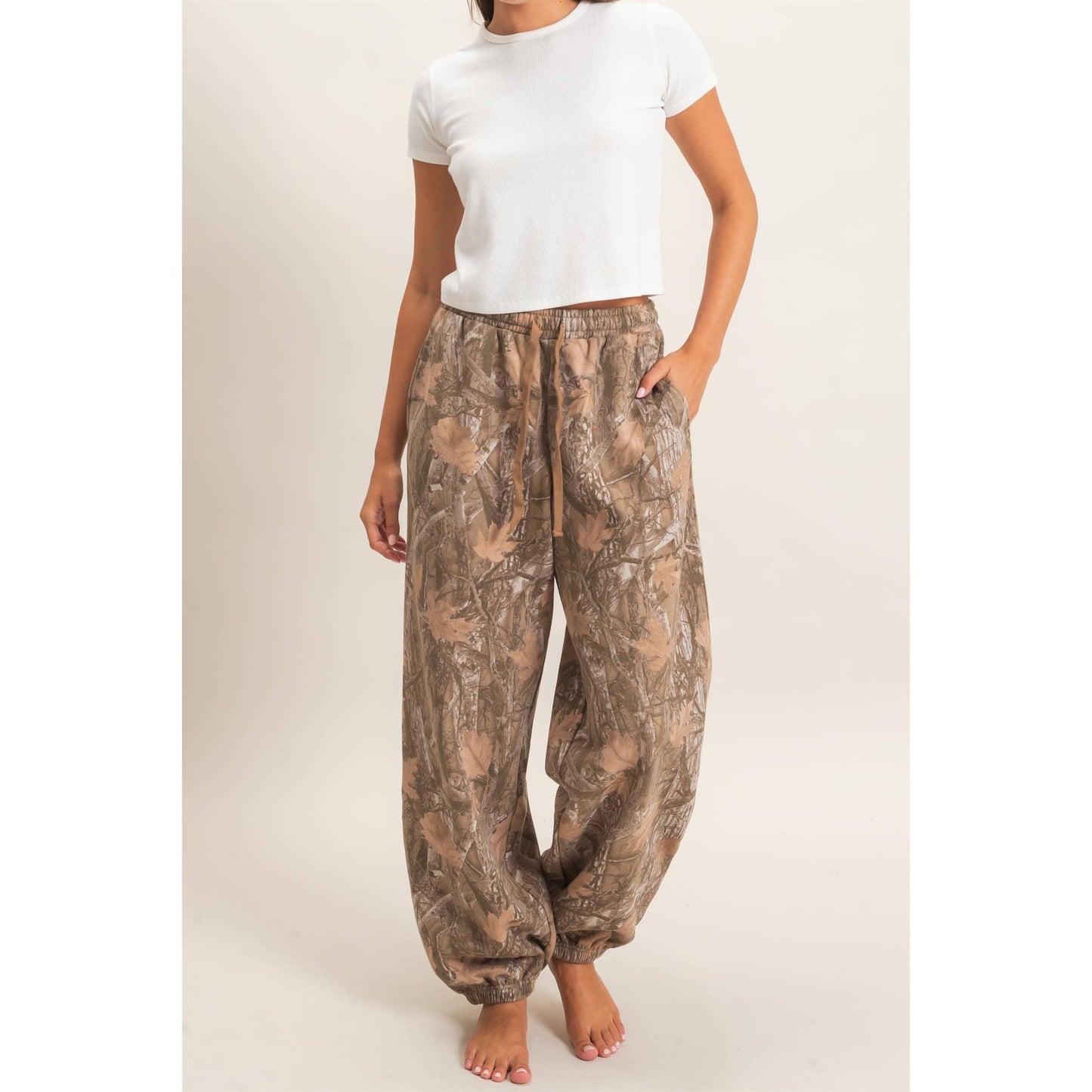 Relaxed Camo Joggers