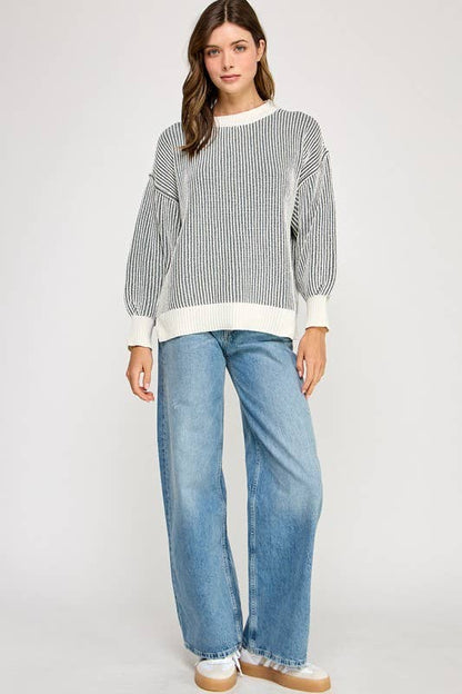 Super Soft Stripe Sweater