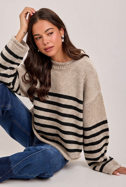 Autumn Stripe Sweater