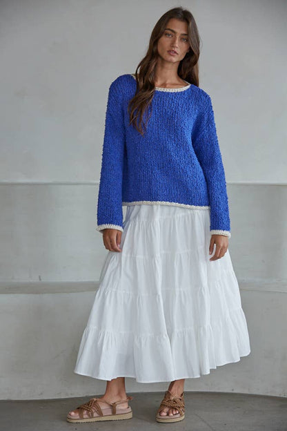 Camden Contrast Sweater