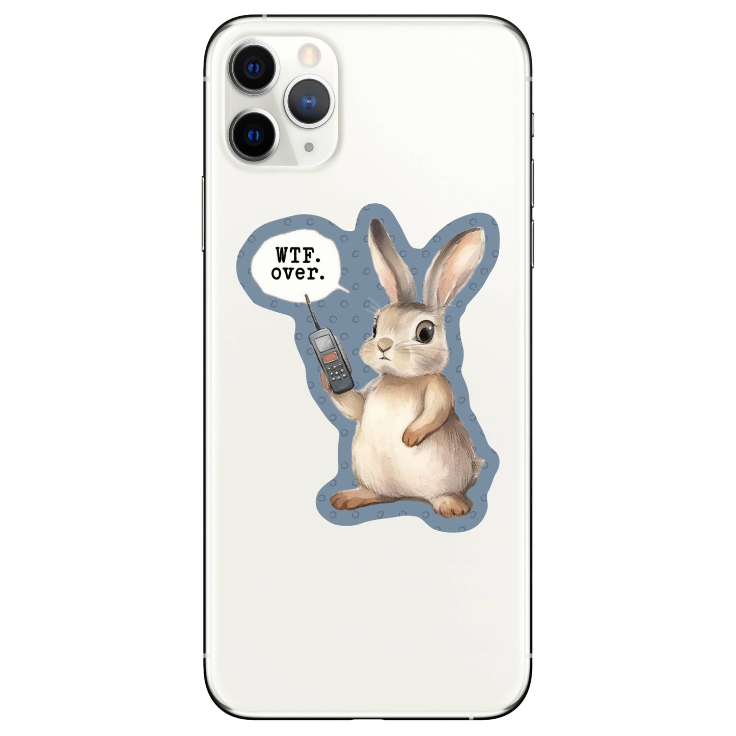 WTF. Over. Sticker