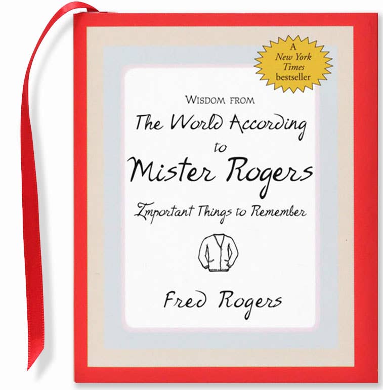 Wisdom from The World According to Mister Rogers Everyday Mini Book,Wisdom from The World According to Mister Rogers Everyday Mini Book