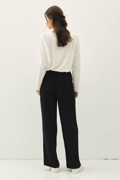 Effortless Striped Linen Pant
