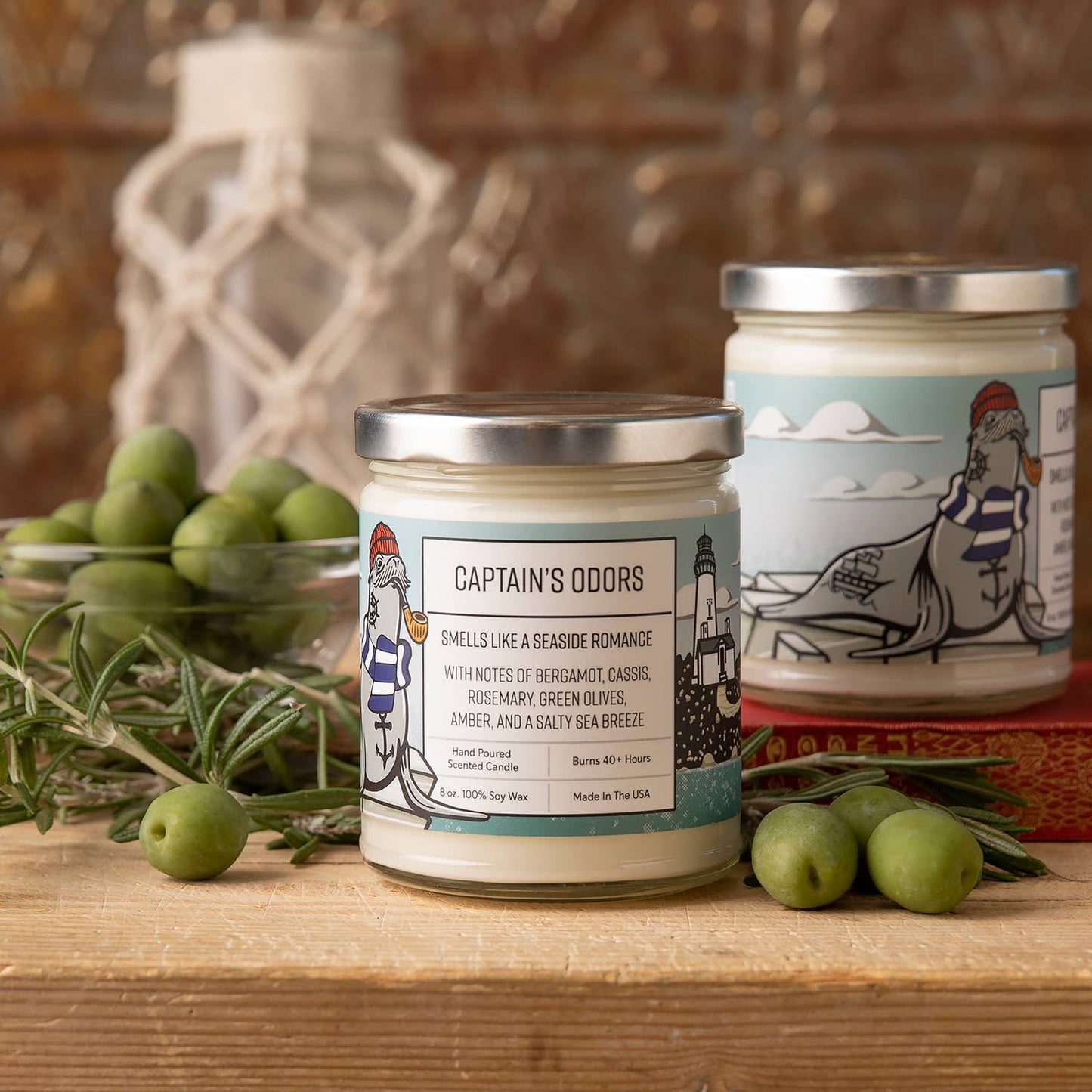 Captains Odors Candle