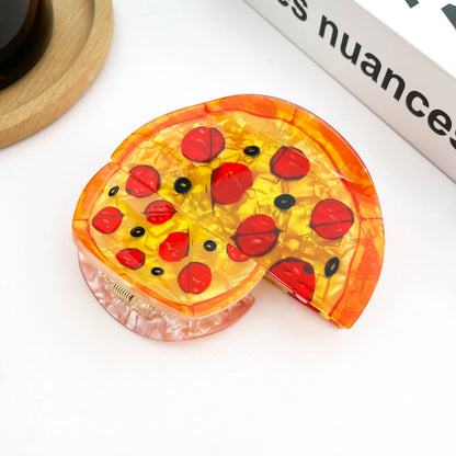 Half Pizza Hair Clip