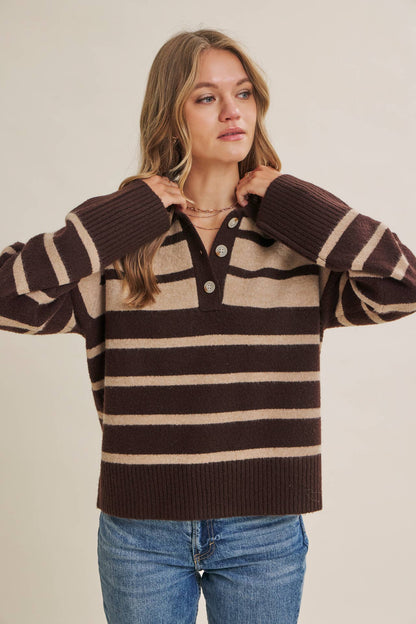Sunday Harbor Stripe Knit