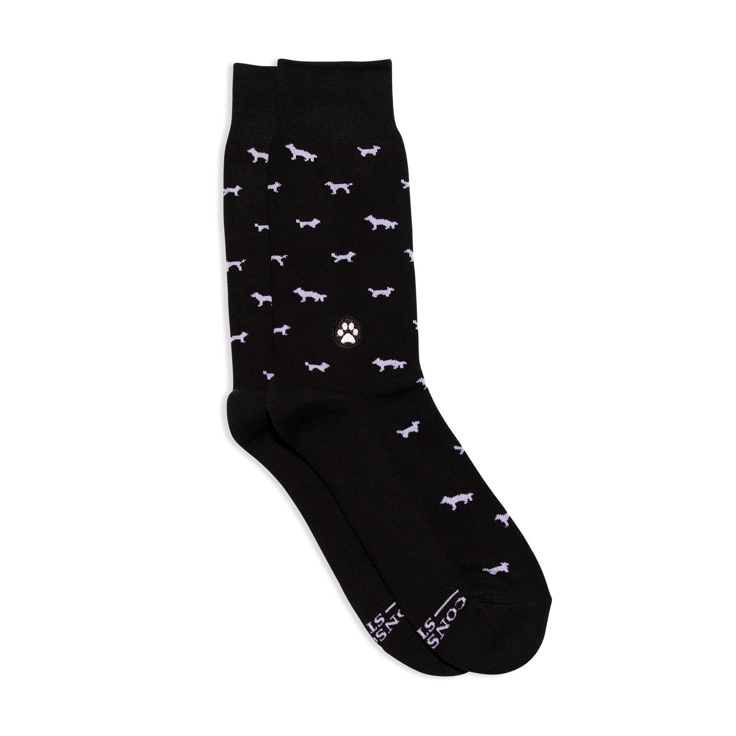 Socks that Save Dogs (Black Dogs)