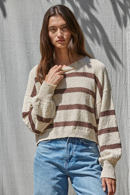 Harbor Stripe Knit Pullover