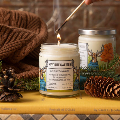 Favorite Sweater Candle