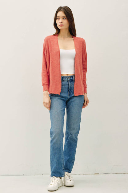 Spring Dolman Sleeve Cardi