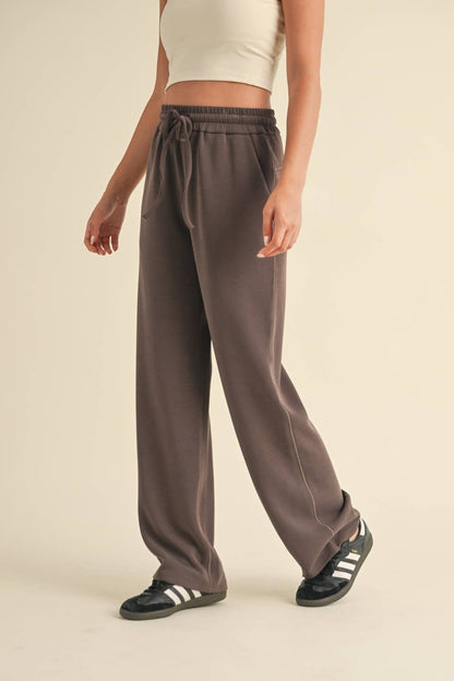 Super Soft Air Scuba Wide Leg Pants