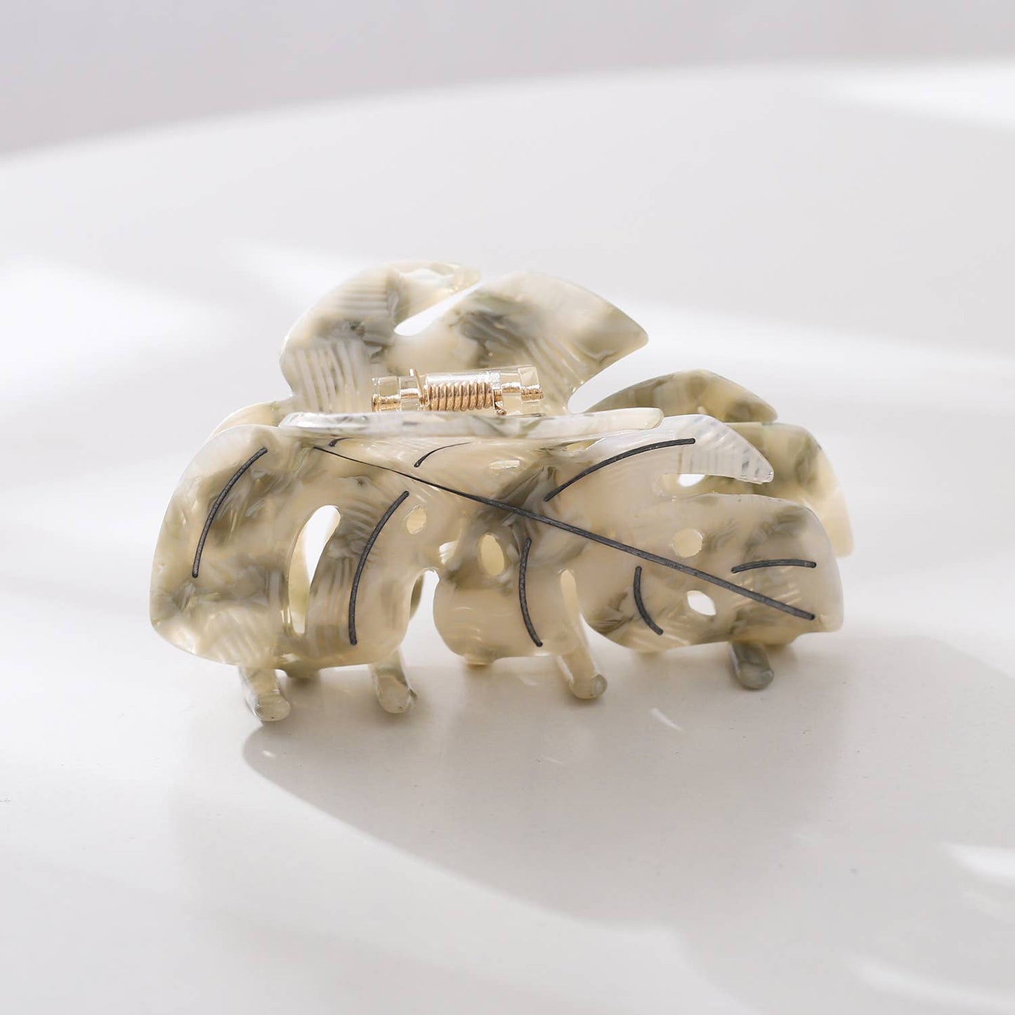 Monstera Leaf Claw Clip - Large