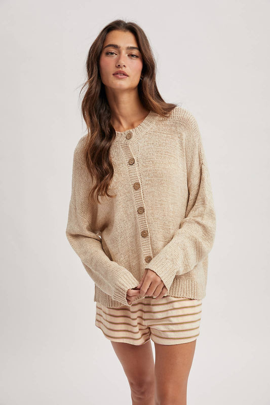 Sadie Lghtweight Button Up Cardi