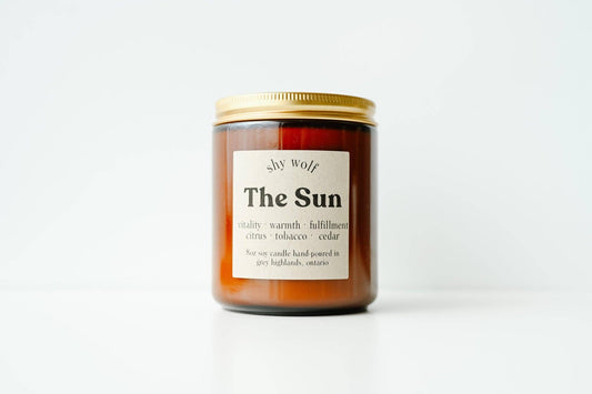 The Sun Candle - Tarot Soy Candle