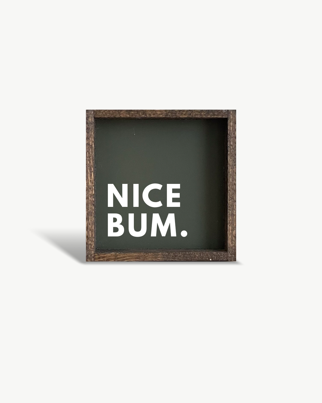 Nice Bum Framed Bathroom Print – Funny Bathroom Wall Art
