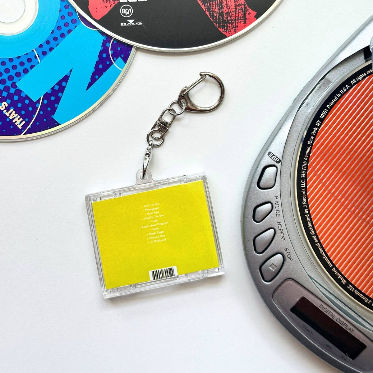 Weezer 'Hit Clips' Mini Keychain