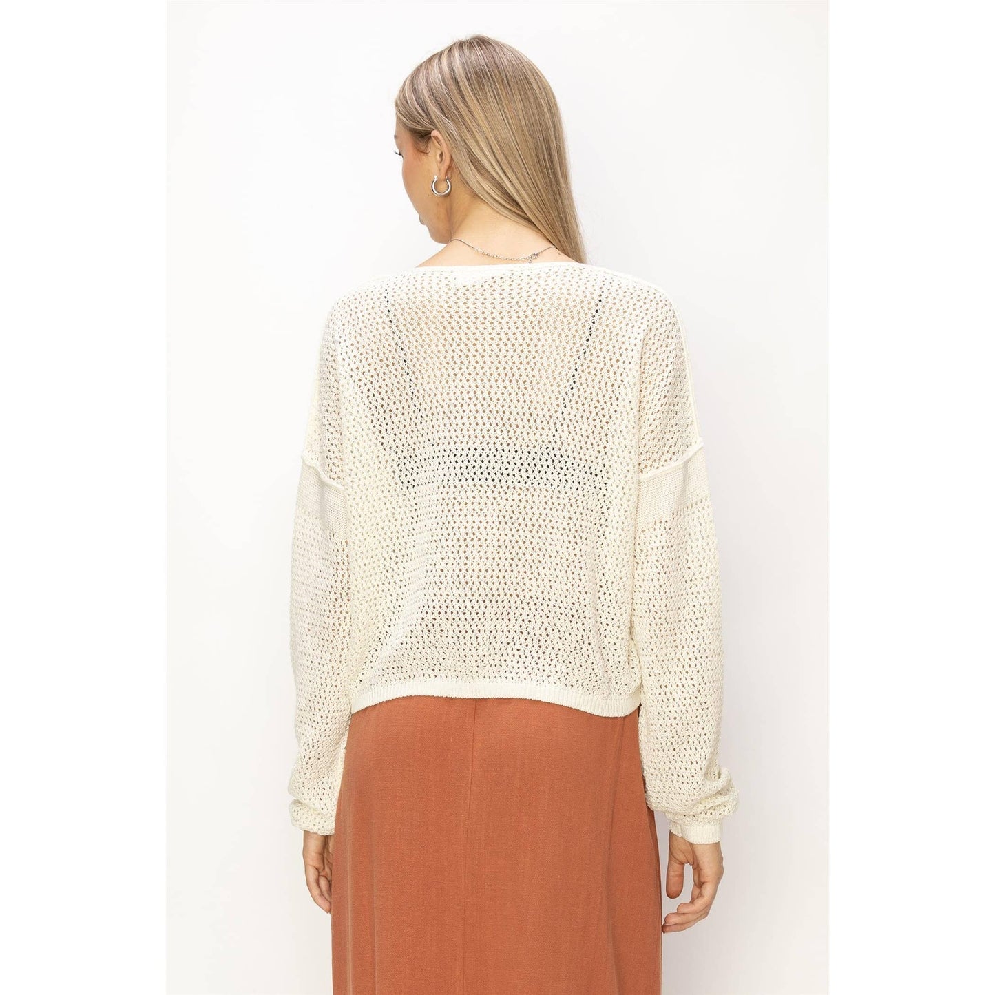 Coastal Mesh Sweater