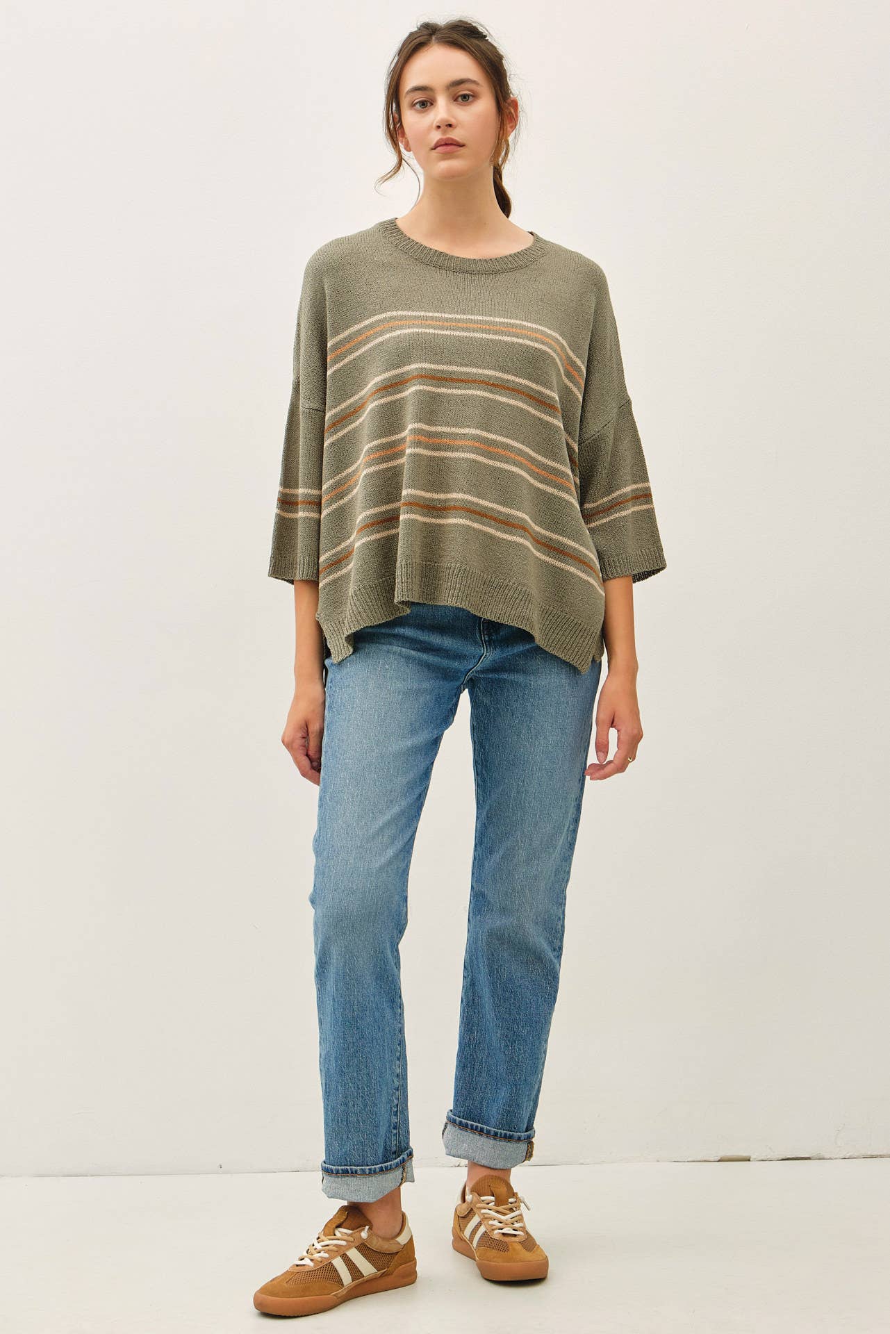 Sunwashed Stripe Pullover