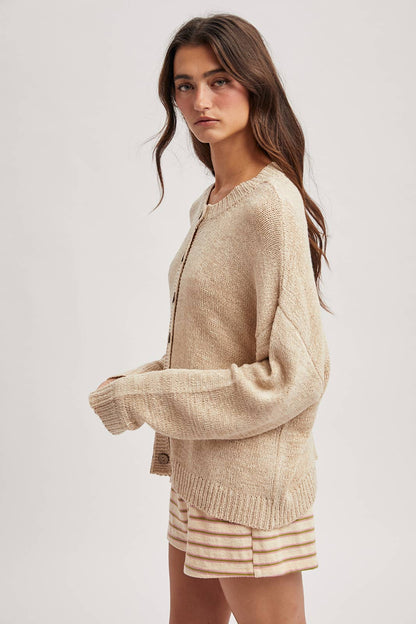 Sadie Lghtweight Button Up Cardi
