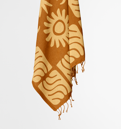 'Elements Of Existence' Turkish Towel • Wrap • Blanket