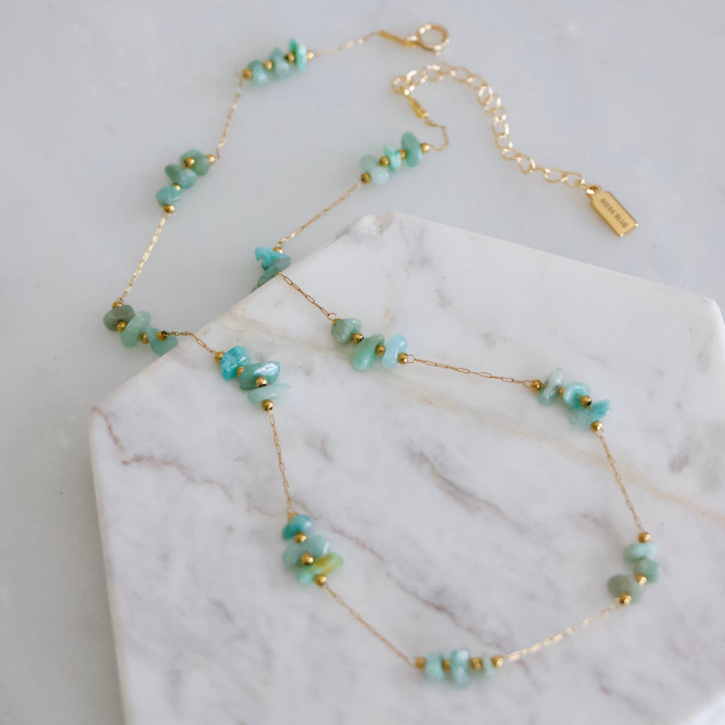 Nugget Gemstone Necklace