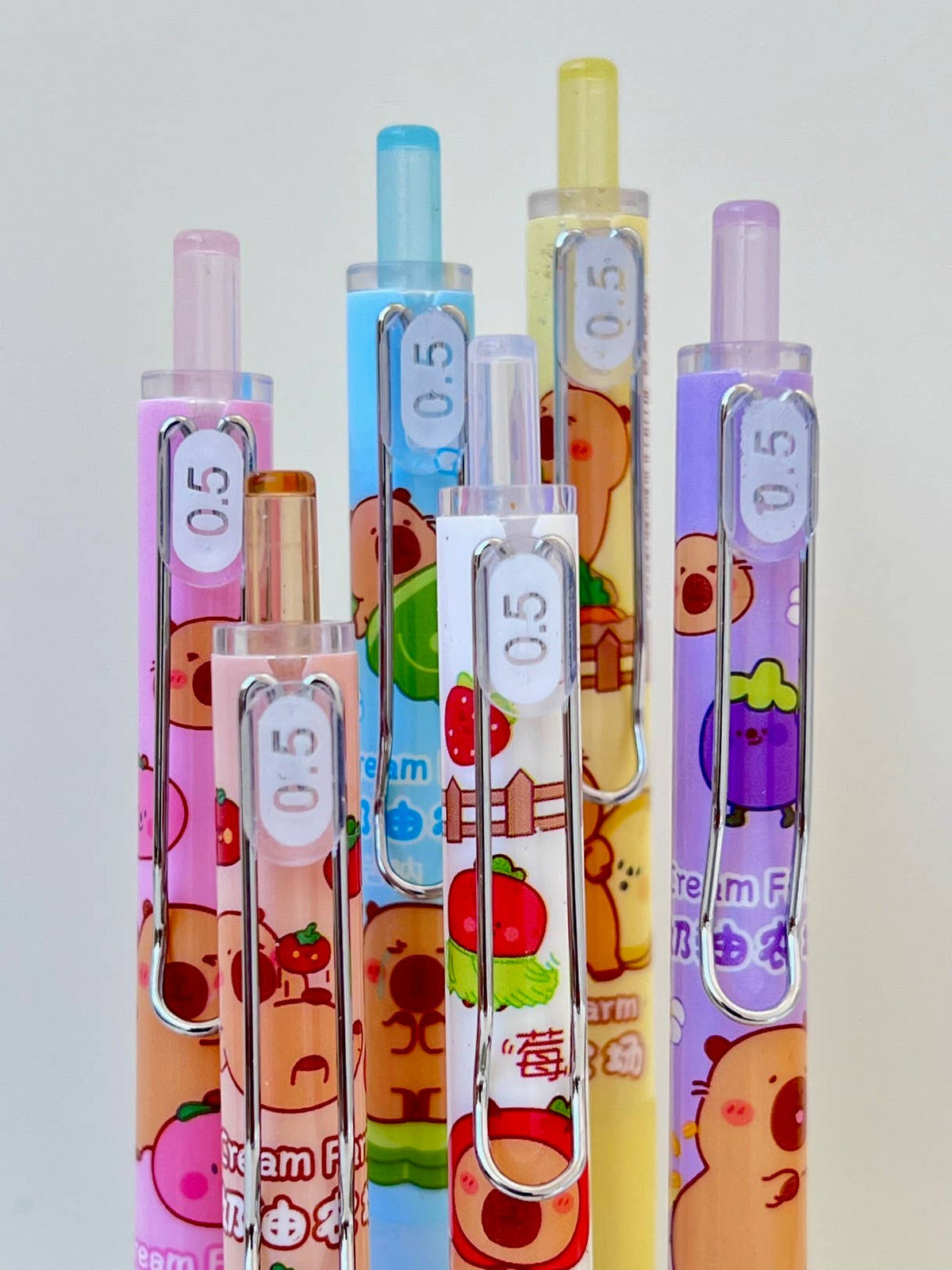 Capybara Blind Box Gel Pen Vol.4