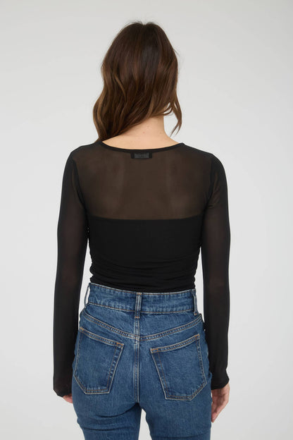 Sydney Square Neck LS Top