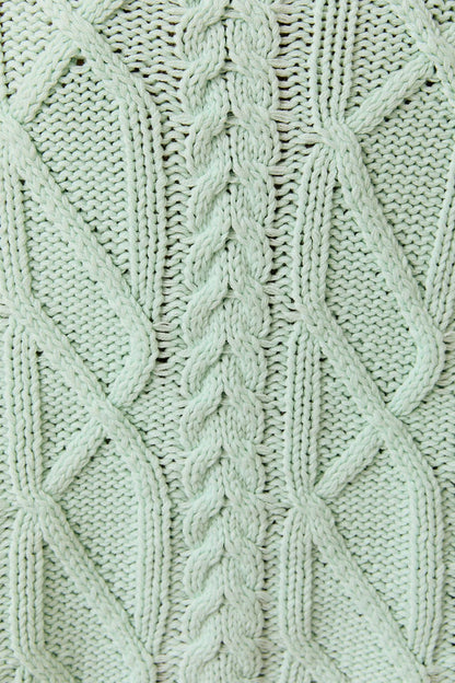 Relaxed Coastal Cable Knit