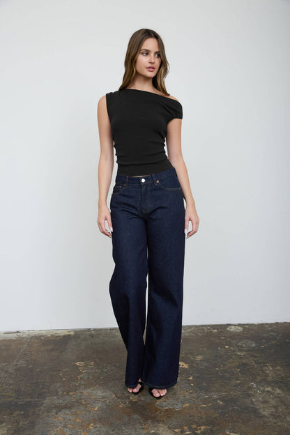 Camille Asymmetrical Top