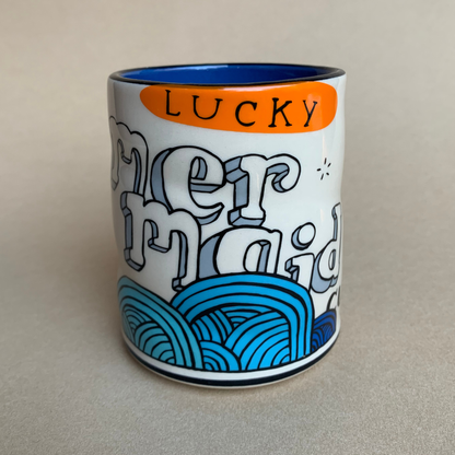 Lucky Mermaid Mug - Large