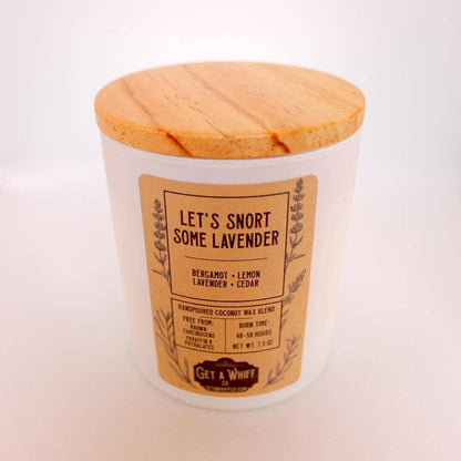 Lavender & Citrus Soy/Coconut Candle | Non Toxic Candle