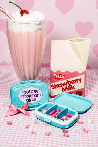 Lactose Intolerant Girlie Pill Case