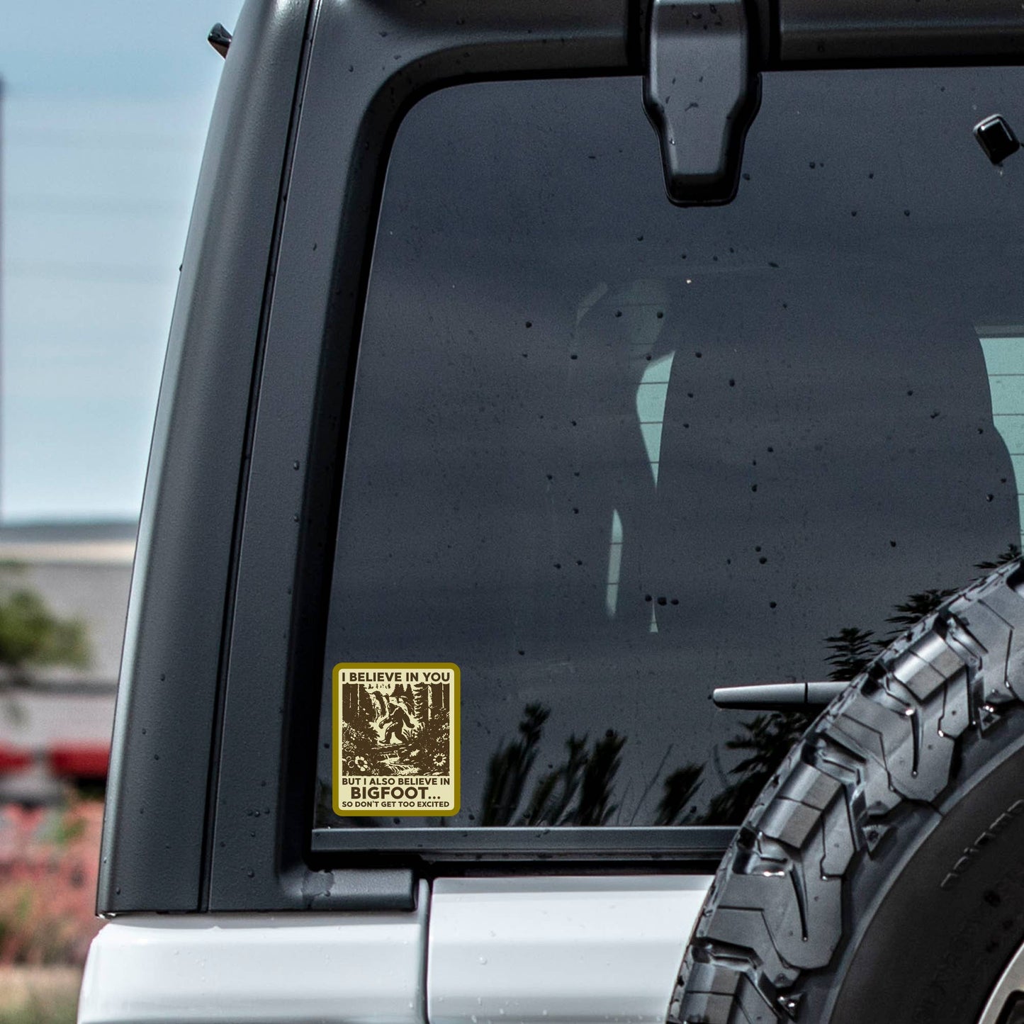 Bigfoot Sarcastic Sticker