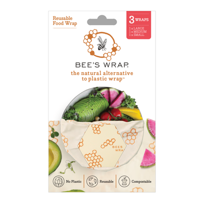 Assorted 3 Pack - Honeycomb Bee's Wrap